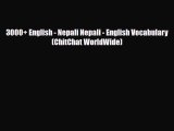PDF 3000  English - Nepali Nepali - English Vocabulary (ChitChat WorldWide) Read Online