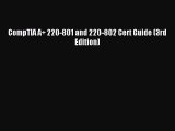 Read CompTIA A  220-801 and 220-802 Cert Guide (3rd Edition) Ebook Free