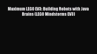 Download Maximum LEGO EV3: Building Robots with Java Brains (LEGO Mindstorms EV3) Ebook Free