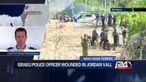 Israeli Police Officer wounded in Jordan Valley