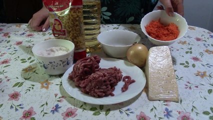 Макаронная запеканка с фаршем