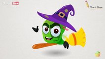 How To Draw A Halloween Pumpkin, Cat, Bat& Skeleton- Halloween Special Episode-Drawing Tutorial Kids
