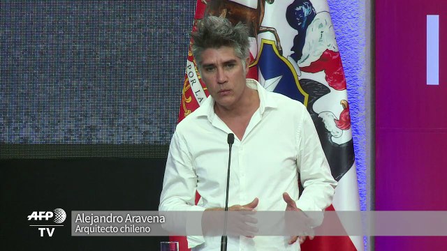 Chileno Aravena reivindica la arquitectura social