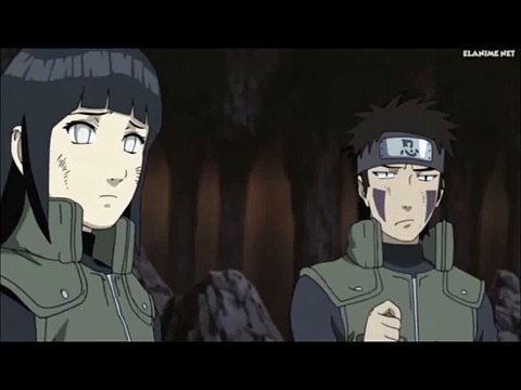 Naruto Shippuden Kiba y Hinata momento gracioso