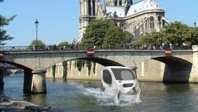 Bientôt des voitures volantes sur la Seine à Paris