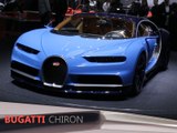 Bugatti Chiron en direct du salon de Genève 2016