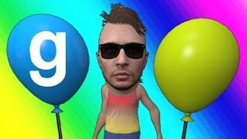 Gmod Hide and Seek - Balloon Edition! (Garry's Mod Funny Moments)