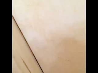 Cute baby admits to drawing on door