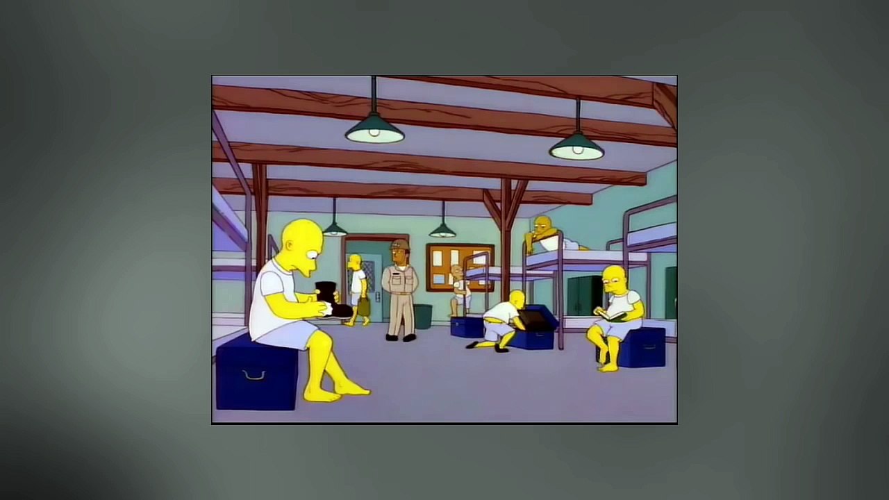 The Simpsons - Homer joins the Navy