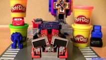 Play Doh Transformers Autobot Workshop Playset Transform Lightning McQueen in Autobots Disney Cars