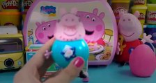 kinder surprise violetta peppa pig kinder surprise eggs play doh opening egg peppa pig toys playdoh