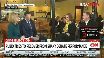 Friend of Marco Rubio is concerned about his health after odd debate glitch