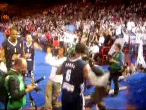 Fin de match Bercy 2007 CHORALE-NANCY