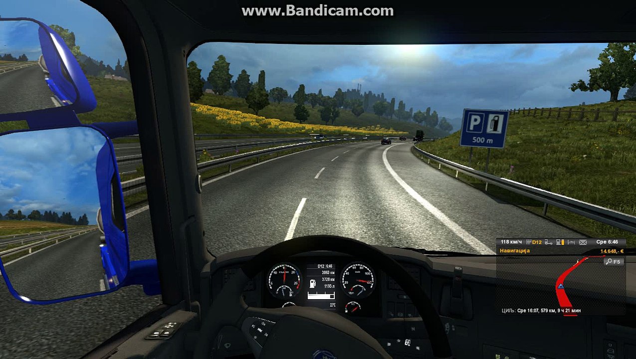 ets2 sinovi manjace dobra duga voznja 1400km