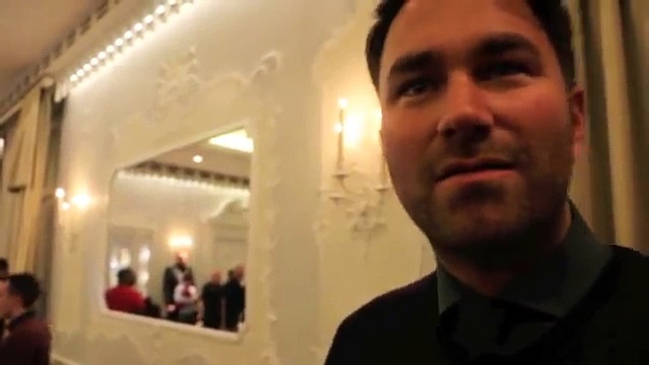 EDDIE HEARN - 'THERE ARE SO MANY PEOPLE IN BOXING WHO WOULD LOVE JOSHUA TO LOSE TO MARTIN'