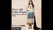 Buy designer salwar suits for women from online stores