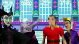 Anna & Elsa Slime Disney Villains after Hans Becomes the New Castle Guard. DisneyToysFan