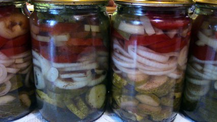 Салат Ассорти без масла (в зиму). Salad (Type Of Dish)