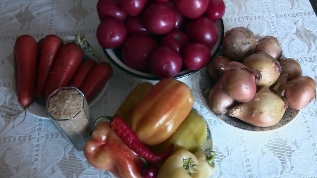 Салат овощной с рисом (в зиму). Salad (Type Of Dish)