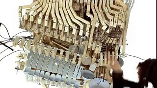 Martin Molin and his incredible marble machine! Wow!