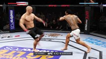 ONE MINUTE?? | EA SPORTS UFC 2 BETA GAMEPLAY