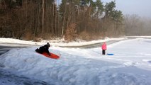 Girl Dubs Sledding Fail An AFV Moment