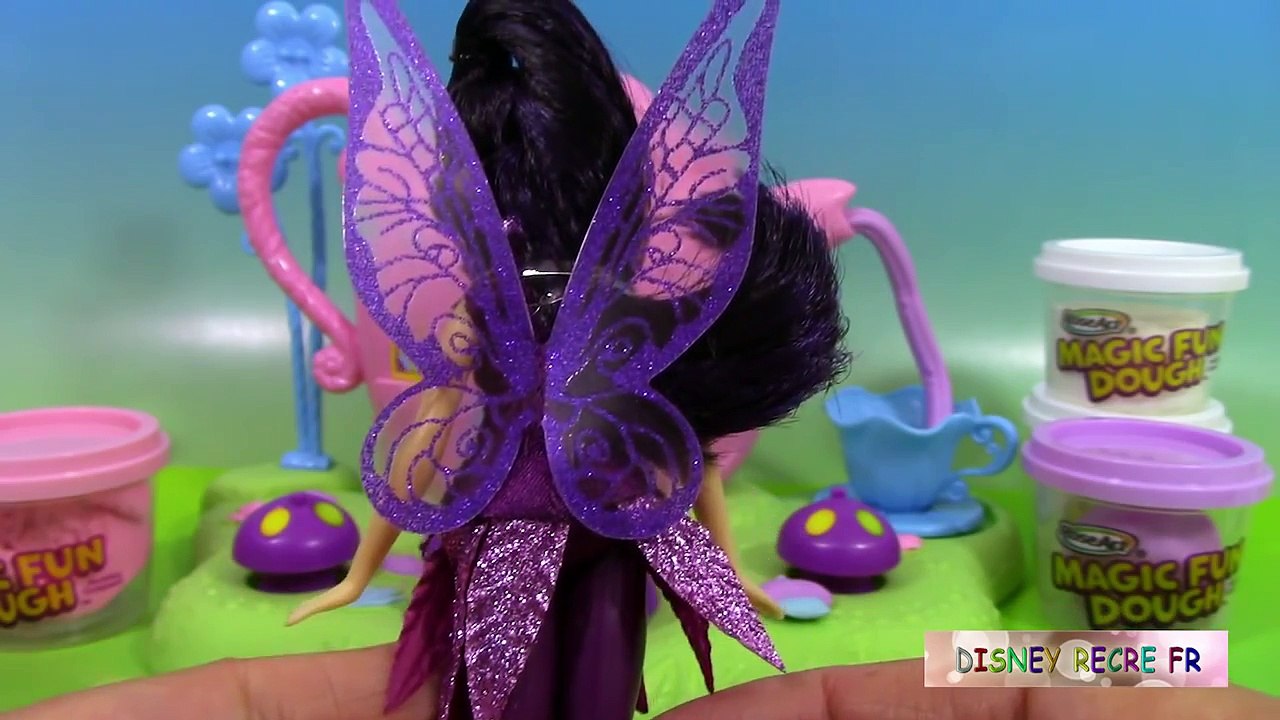 Pâte à modeler Magic Fun Dough Fairy Tea Party Fairies ♥ Service à thé des Fées