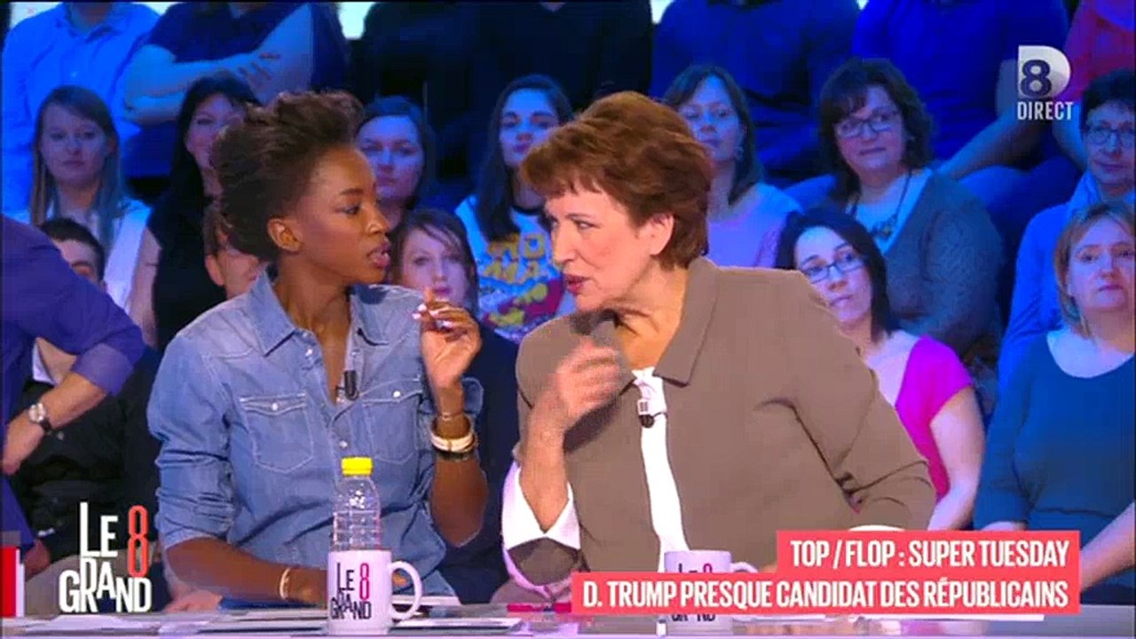 Hapsatou Sy à propos de Donald Trump : "Ce n'est pas un politique ce type, c'est un guignol" - Regardez
