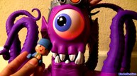 Octopus Eats Pocoyo and Cars Lightning McQueen Sea Monster Kraken Vs. DisneyPixarCars Baby Toys