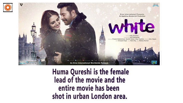 Mammootty and Huma Qureshi Looks Beautiful In White First Look Poster