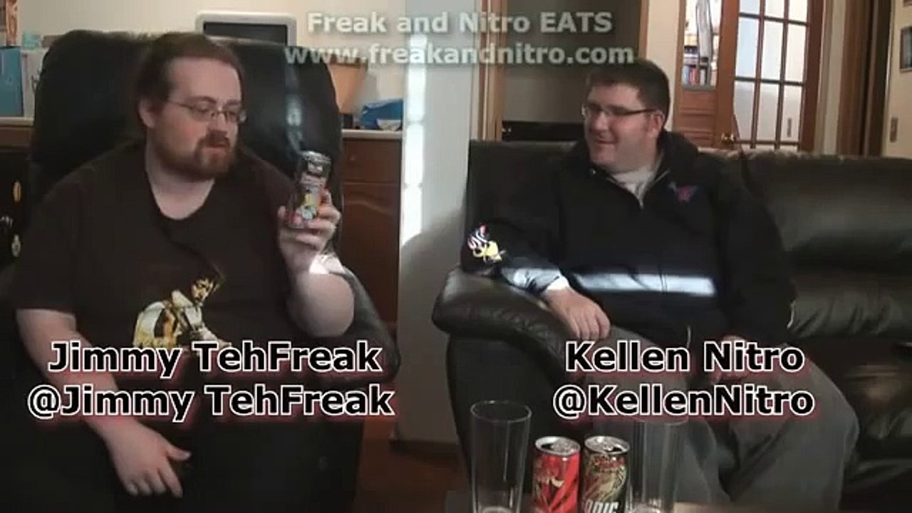 Freak And Nitro EATS 2.0 - Simpsons Flaming Moe Energy Drink (episode 12)