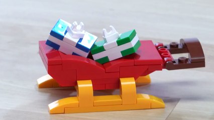 LEGO® Creator - How to Build a Winter Sleigh - DIY Holiday Building Tips