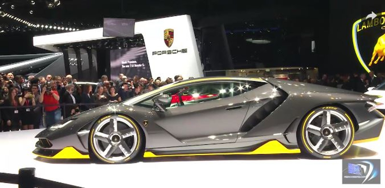 Toutes les supercars de rêve! Salon Genève 2016
