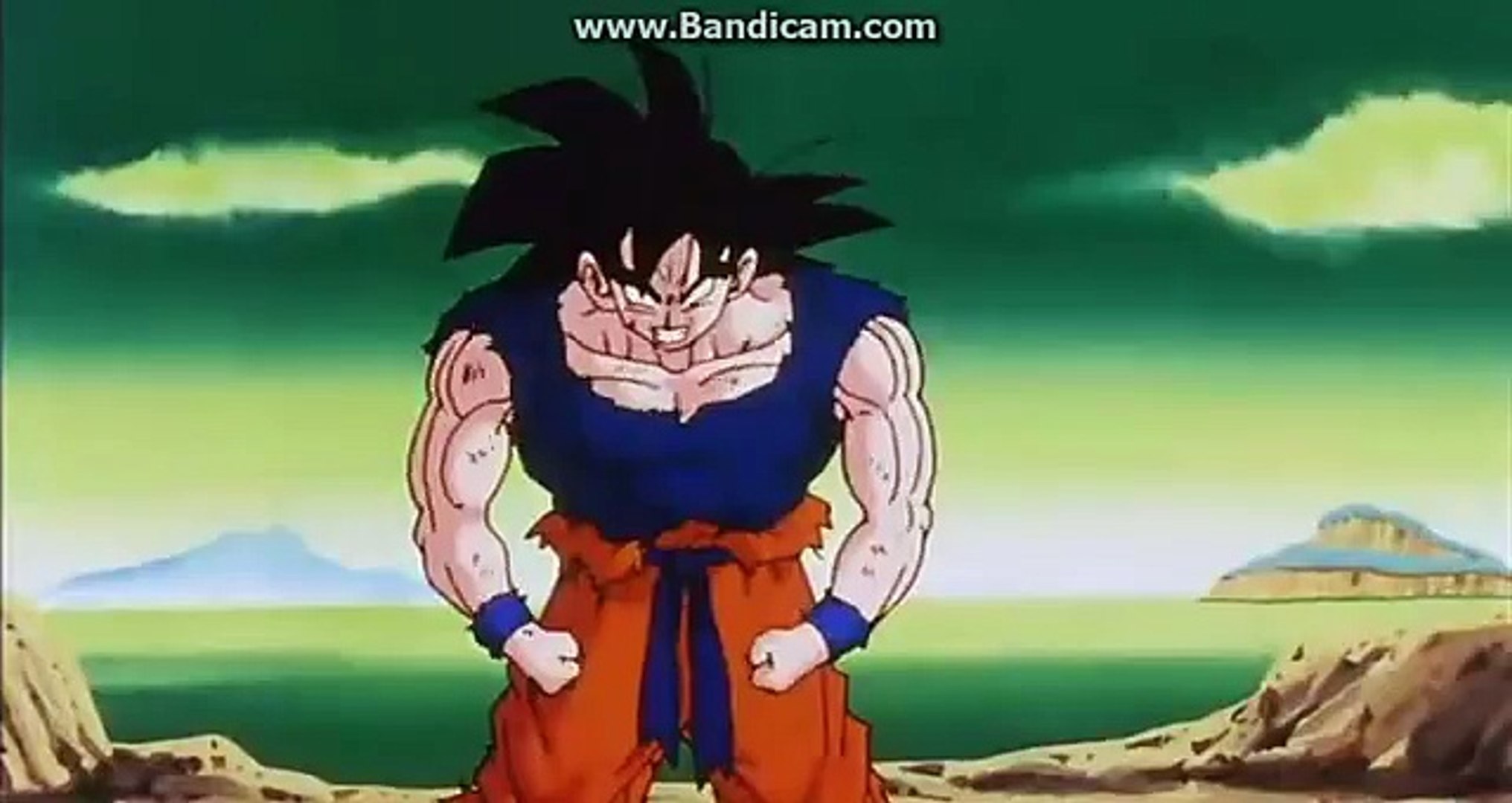 Goku Goes Super Saiyan 1 The First Time (Episode 95 Transformed at