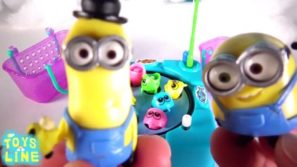 Minion playing fishing Dora doll to the rescue Toys Line