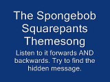Spongebob Squarepants Theme Backwards