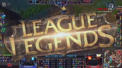 Highlight OMG Fire Diamond Leesin Vs Ice Cool Leesin Allstar Paris 2014