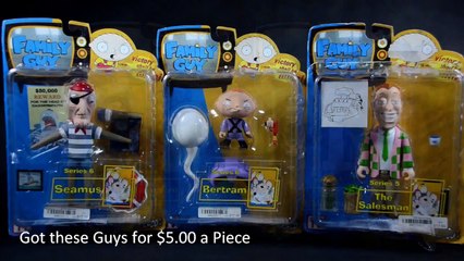 Family Guy Peter Griffin Giant Chicken Stewie Brian Quagmire Cleveland Collection