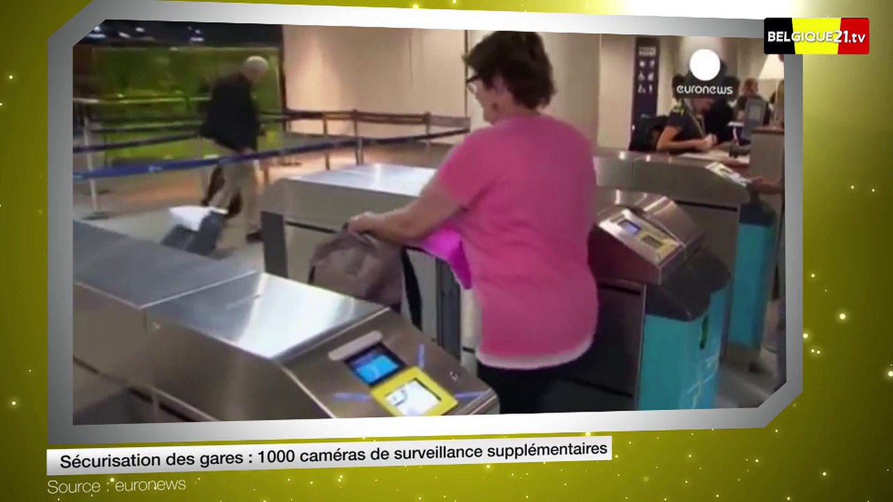 Sécurisation des gares : 1000 caméras de surveillance supplémentaires