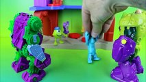 Monsters University gets taken over by Lex Luthor & The Joker Robotic Suits