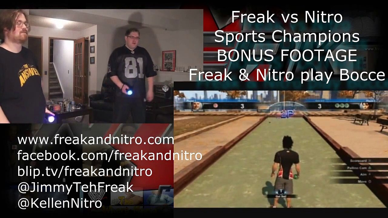 Playstation Move Marathon: Sports Champions BONUS (bocce part 2)