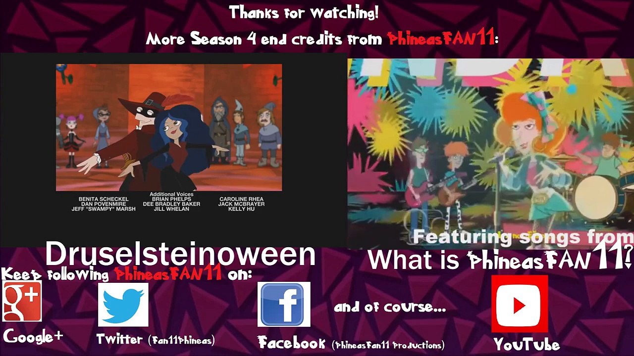 Phineas and Ferb - Thanks But No Thanks End Credits