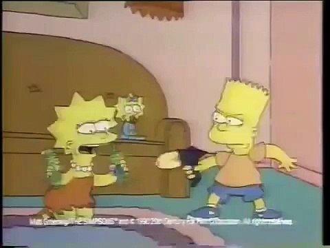 1990 The Simpsons Burger King Commercial