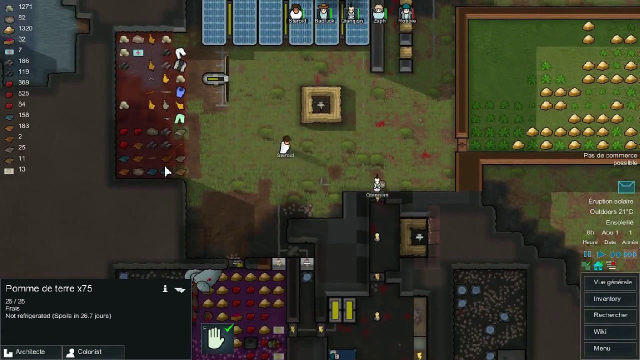 Rimworld S4 Ep 6 | De bonnes résolutions  [ FR / HD ]