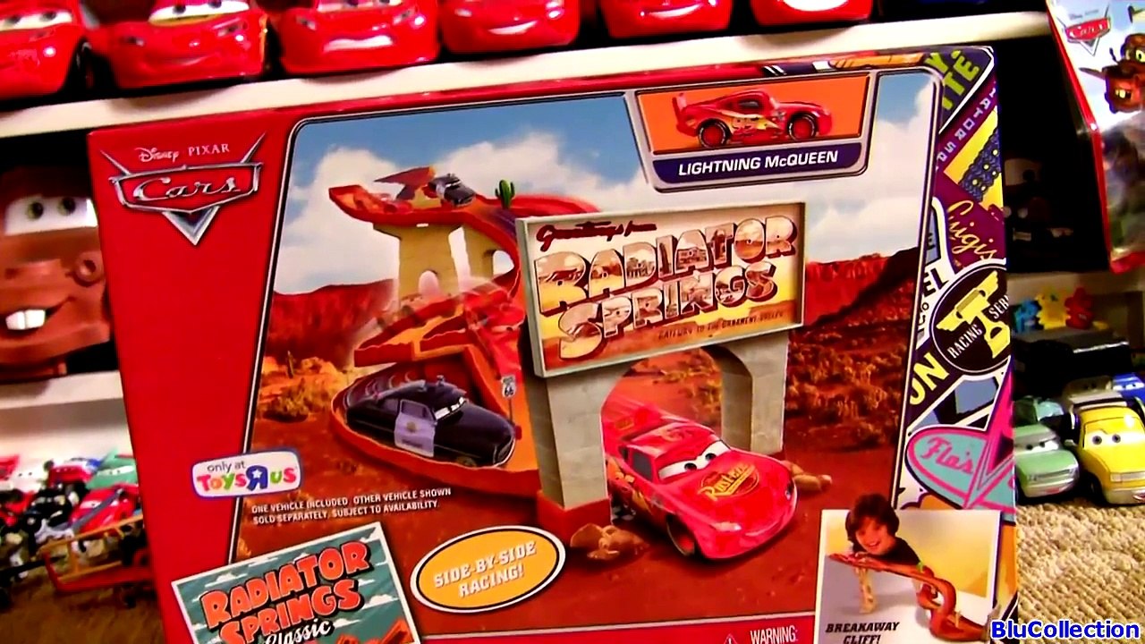 Cars Race-Off Ridge Track Set Racing Rip Clutchgoneski Radiator Springs Classic Cars Neon Racers