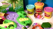 Play Doh Dora the Explorer Big Adventure Set BONUS Diego Playdough Jungle Animals by Disneycollector