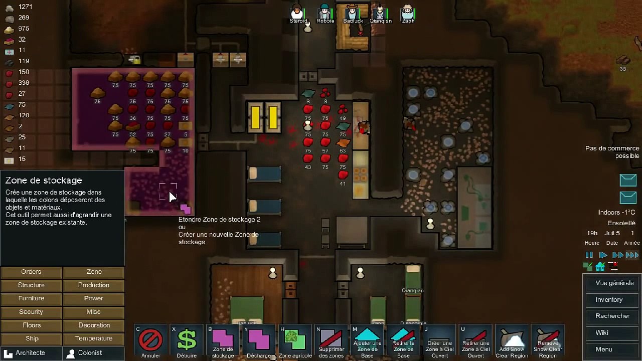Rimworld S4 Ep 5 | Faisons un peu de place  [ FR / HD ]