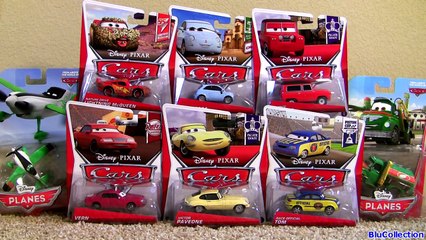 下载视频: 8 NEW Pixar Cars Nature Drive Lightning McQueen Disney Planes Zed Chug Maurice Wheelks Chase toys