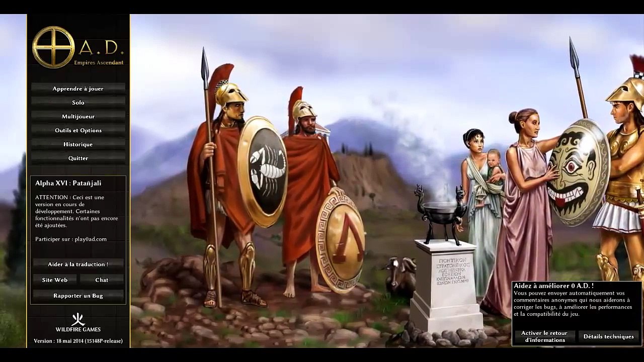 A la Découverte de 0 A.D. Alpha 16  [FR / HD]