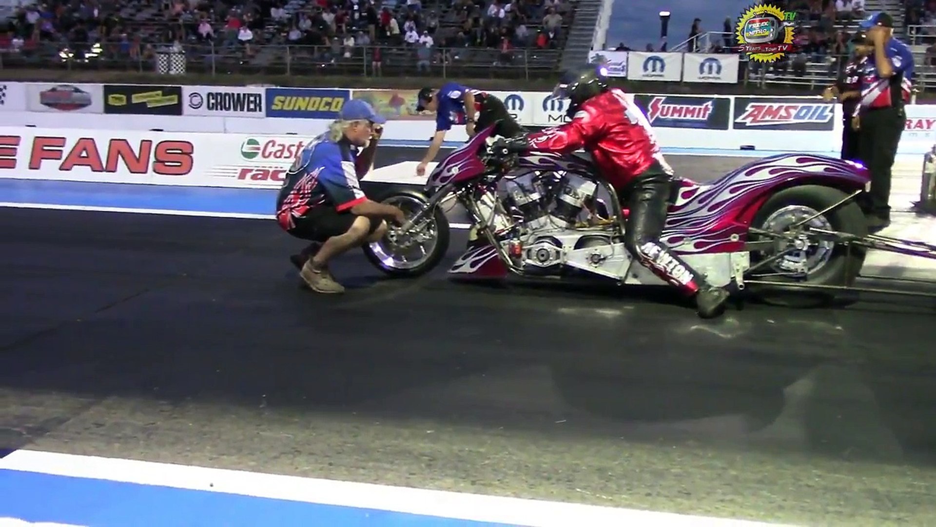 DRAG FILES - The 2015 IHRA Rocky Mountain Nationals Part 14 (Final Nitro Harley Qualifying)
